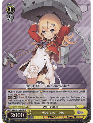 Abercrombie - AZL/S119-E017 - Uncommon 