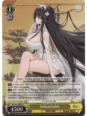 Indomitable - AZL/S119-E025 - Common 