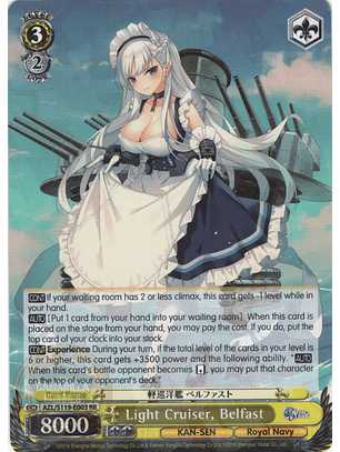 Light Cruiser, Belfast - AZL/S119-E003 RR - Double Rare