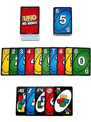 UNO No Mercy - Juego de Mesa