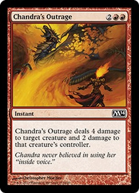 Chandra's Outrage - M14 - C 