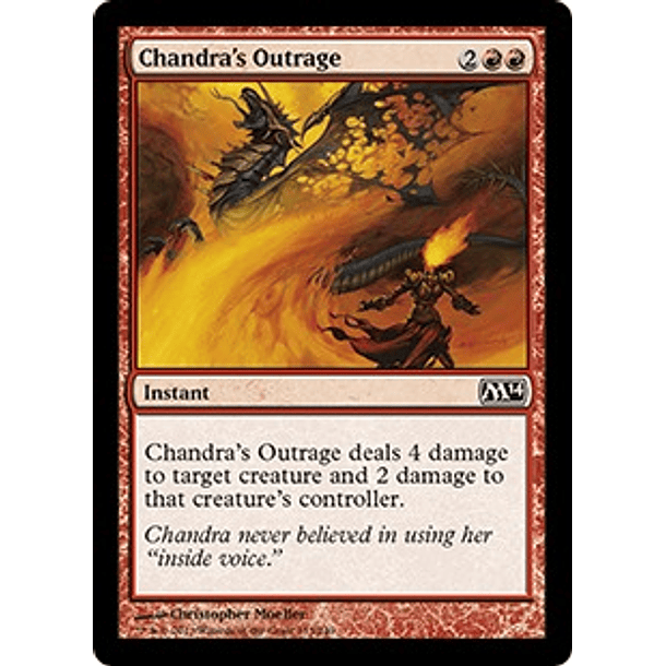 Chandra's Outrage - M14 - C 