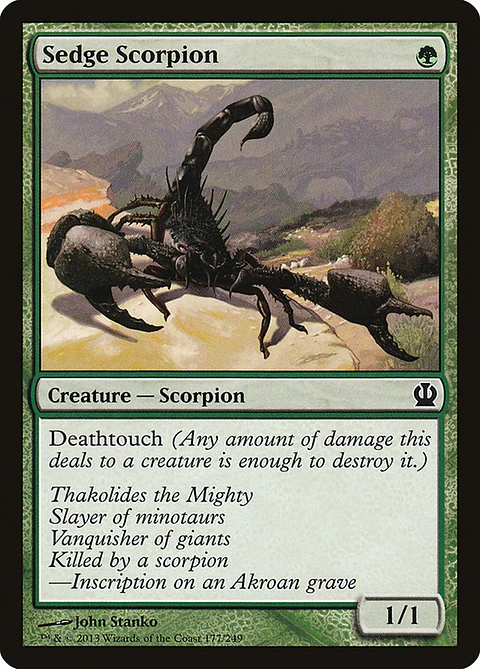 Sedge Scorpion - THR - C 