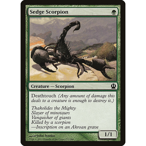 Sedge Scorpion - THR - C 