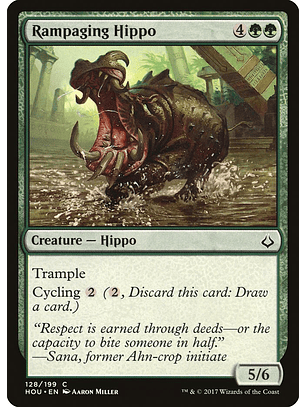 Rampaging Hippo - HOU - C 