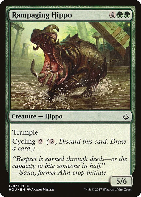Rampaging Hippo - HOU - C 
