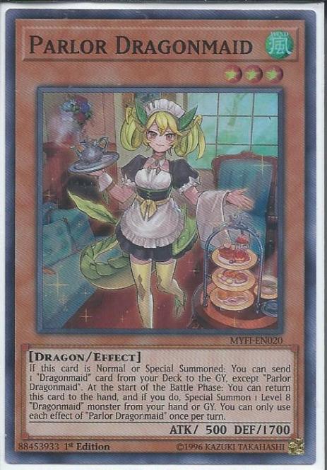 Parlor Dragonmaid - MYFI-EN020 - Super Rare  1