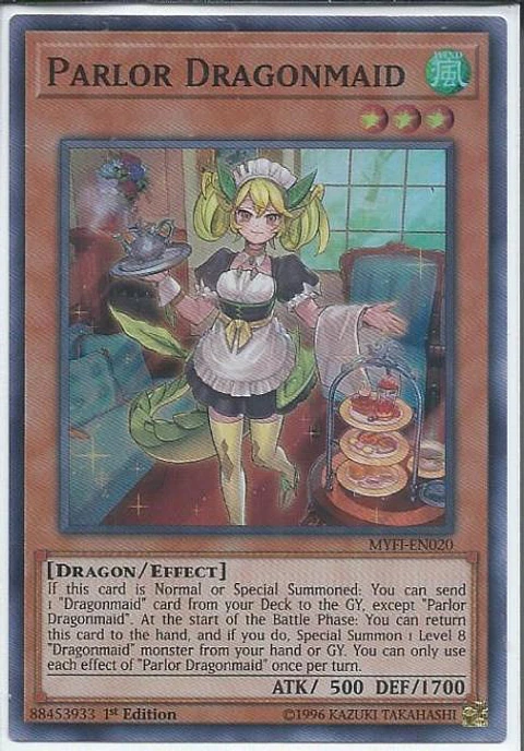 Parlor Dragonmaid - MYFI-EN020 - Super Rare 