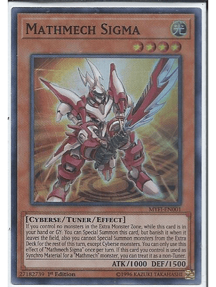 Mathmech Sigma - MYFI-EN001 - Super Rare