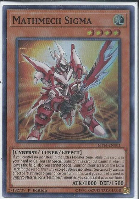 Mathmech Sigma - MYFI-EN001 - Super Rare