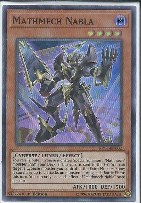 Mathmech Nabla - MYFI-EN002 - Super Rare
