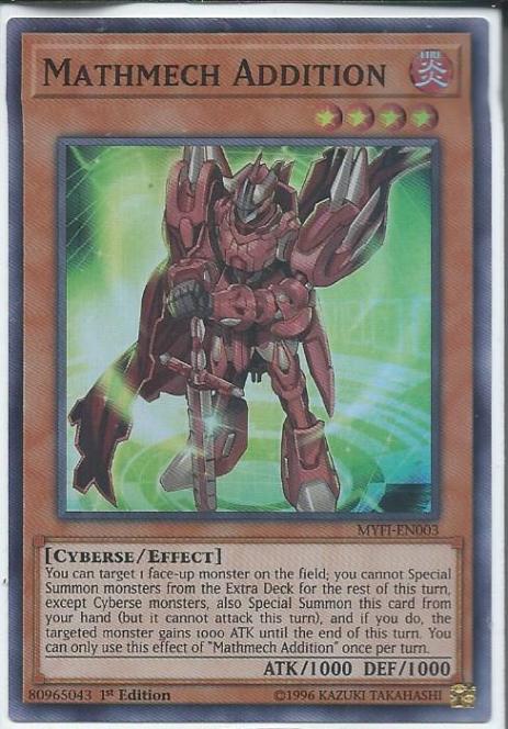 Mathmech Addition - MYFI-EN003 - Super Rare 1