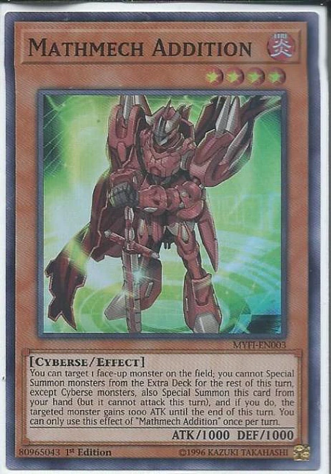 Mathmech Addition - MYFI-EN003 - Super Rare