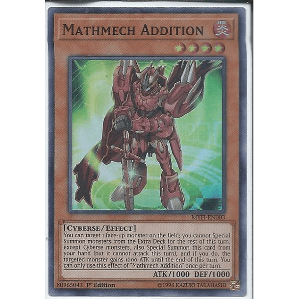 Mathmech Addition - MYFI-EN003 - Super Rare