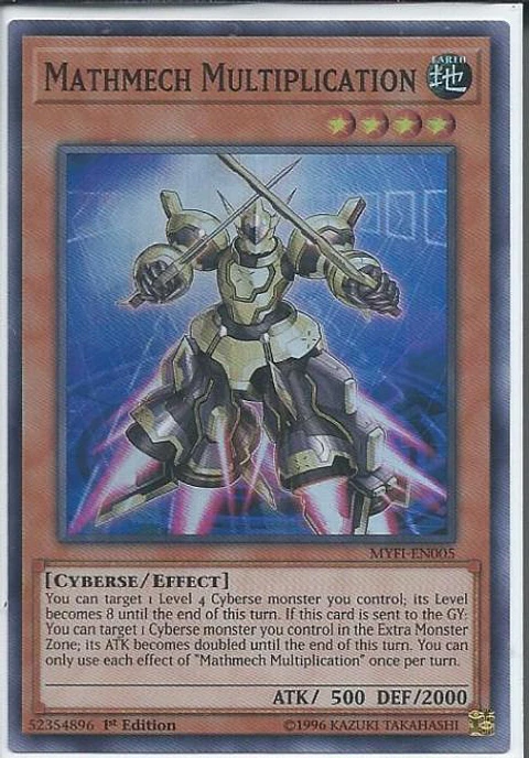 Mathmech Multiplication - MYFI-EN005 - Super Rare