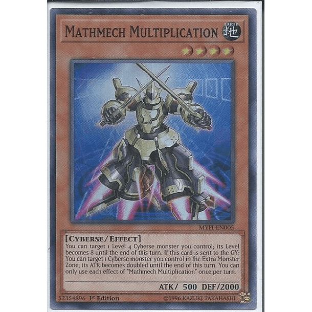 Mathmech Multiplication - MYFI-EN005 - Super Rare
