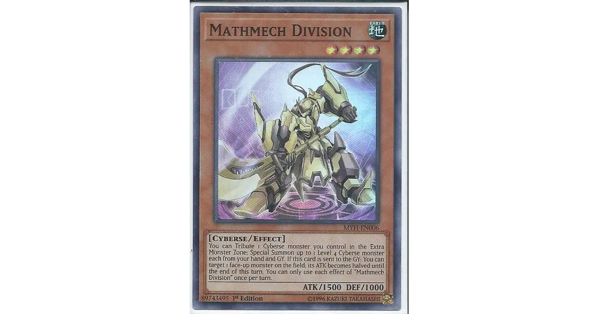 Mathmech Division - MYFI-EN006 - Super Rare