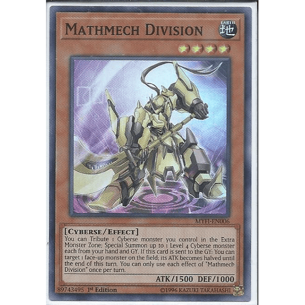 Mathmech Division - MYFI-EN006 - Super Rare