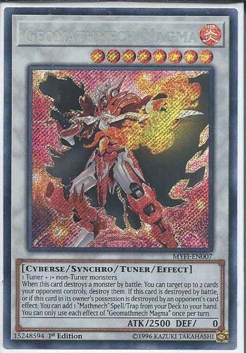 Geomathmech Magma - MYFI-EN007 - Secret Rare 