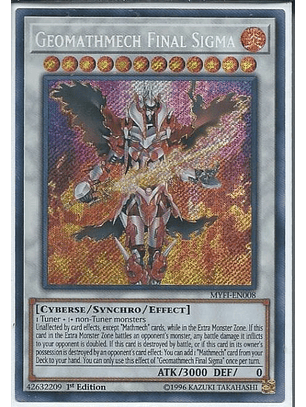 Geomathmech Final Sigma - MYFI-EN008 - Secret Rare 
