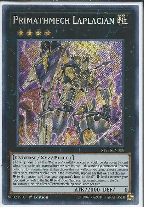 Primathmech Laplacian - MYFI-EN009 - Secret Rare  