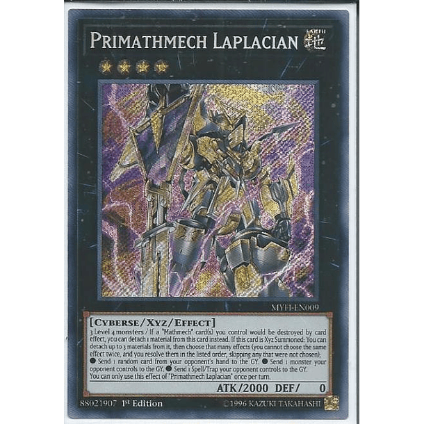 Primathmech Laplacian - MYFI-EN009 - Secret Rare  