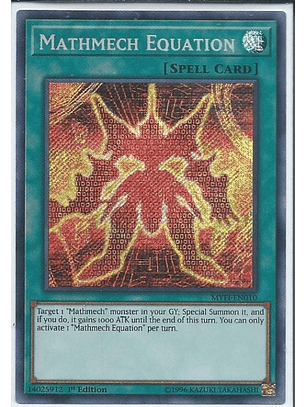Mathmech Equation - MYFI-EN010 - Secret Rare  