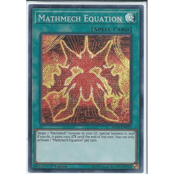 Mathmech Equation - MYFI-EN010 - Secret Rare  