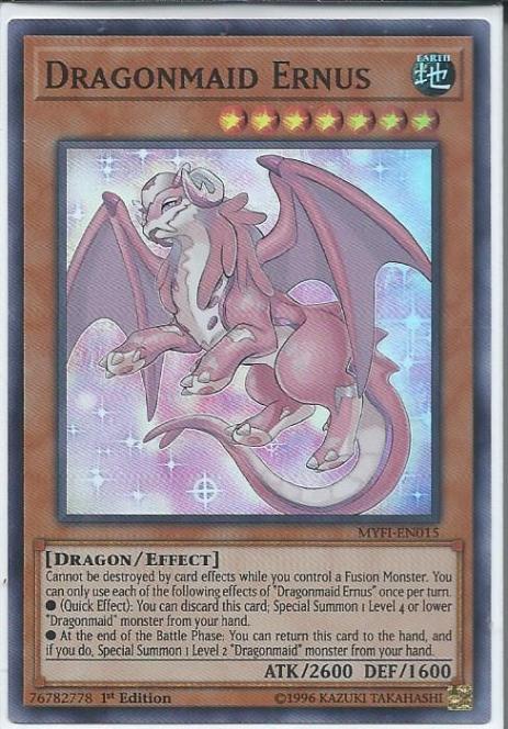 Dragonmaid Ernus - MYFI-EN015 - Super Rare 1
