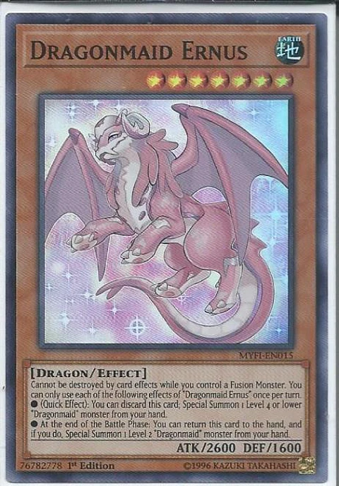 Dragonmaid Ernus - MYFI-EN015 - Super Rare