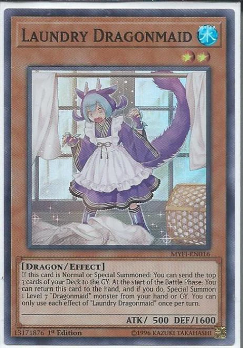 Laundry Dragonmaid - MYFI-EN016 - Super Rare