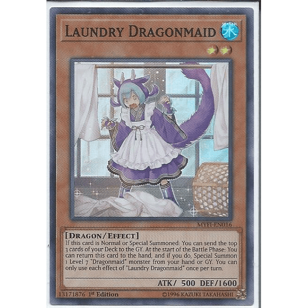 Laundry Dragonmaid - MYFI-EN016 - Super Rare