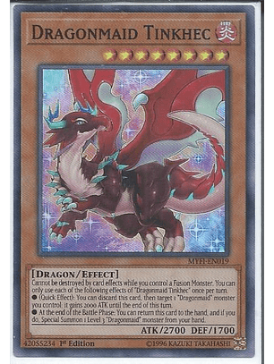 Dragonmaid Tinkhec - MYFI-EN019 - Super Rare 