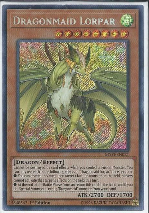 Dragonmaid Lorpar - MYFI-EN021 - Secret Rare 