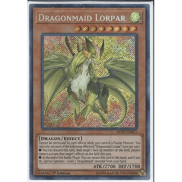 Dragonmaid Lorpar - MYFI-EN021 - Secret Rare 