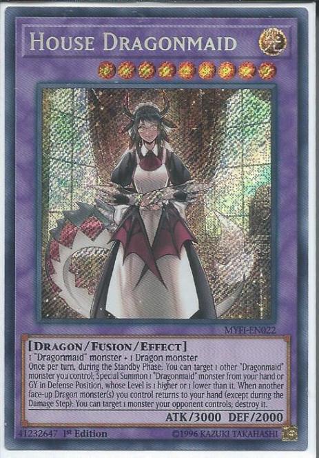 House Dragonmaid - MYFI-EN022 - Secret Rare   1