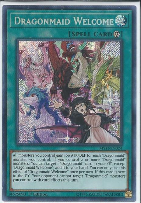 Dragonmaid Welcome - MYFI-EN024 - Secret Rare 1