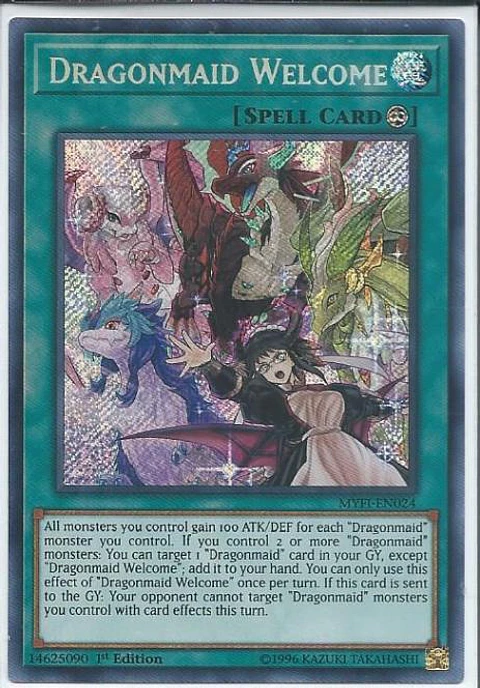Dragonmaid Welcome - MYFI-EN024 - Secret Rare