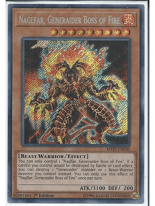 Naglfar, Generaider Boss of Fire - MYFI-EN030 - Secret Rare
