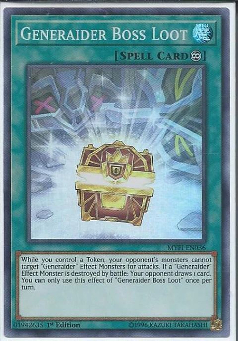 Generaider Boss Loot - MYFI-EN036 - Super Rare