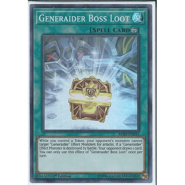 Generaider Boss Loot - MYFI-EN036 - Super Rare