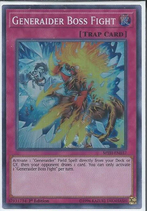 Generaider Boss Fight - MYFI-EN037 - Super Rare