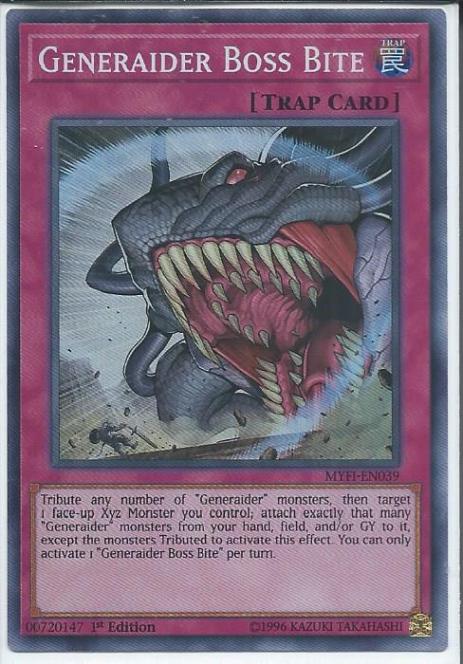 Generaider Boss Bite - MYFI-EN039 - Super Rare  1