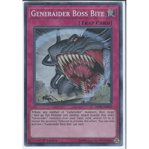 Generaider Boss Bite - MYFI-EN039 - Super Rare 