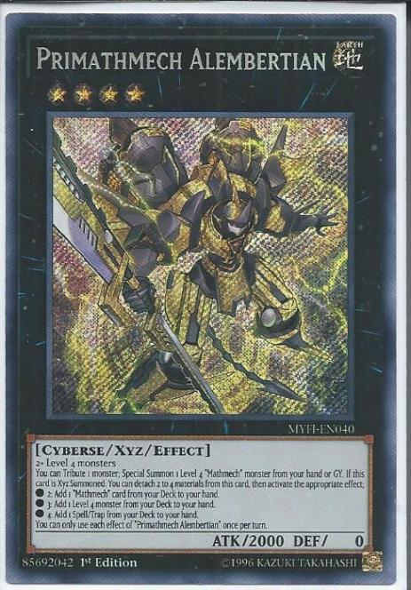 Primathmech Alembertian - MYFI-EN040 - Secret Rare 1