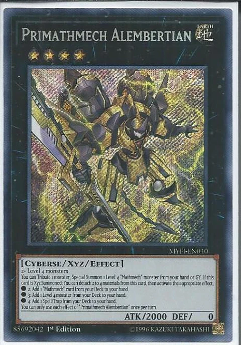 Primathmech Alembertian - MYFI-EN040 - Secret Rare