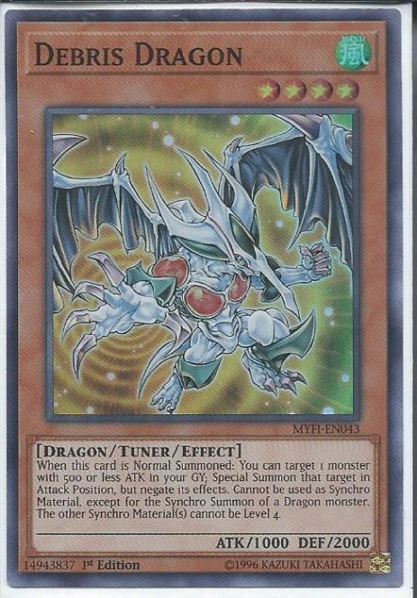 Debris Dragon - MYFI-EN043 - Super Rare  1