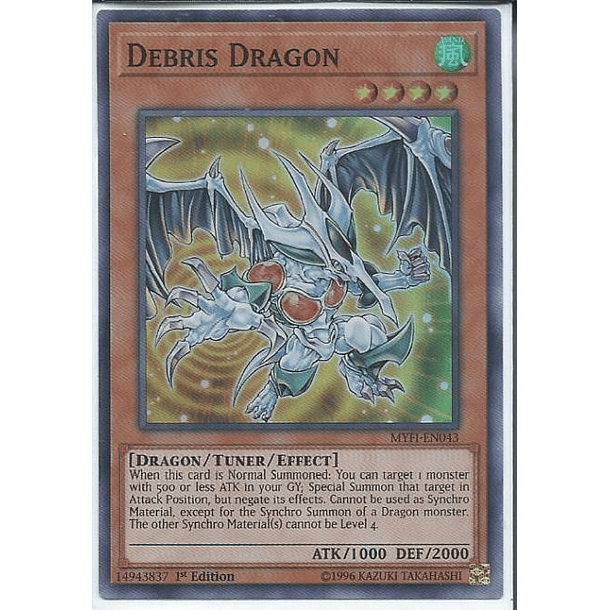 Debris Dragon - MYFI-EN043 - Super Rare 