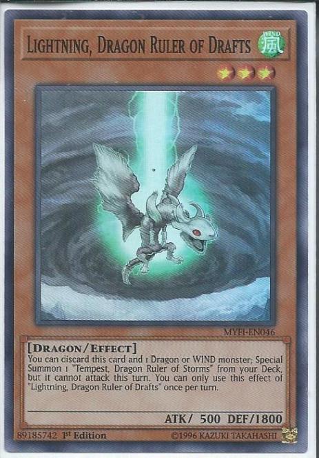 Lightning, Dragon Ruler of Drafts - MYFI-EN046 - Super Rare 1