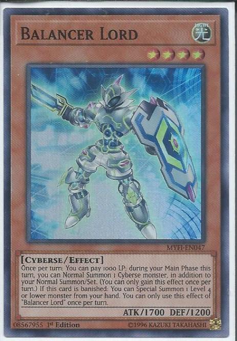 Balancer Lord - MYFI-EN047 - Super Rare 1